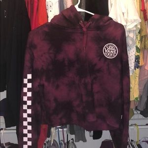 vans crop sweatshirt